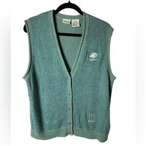 Line Up For Sport Vintage Cardigan Vest Men’s Size XL/TG Golf